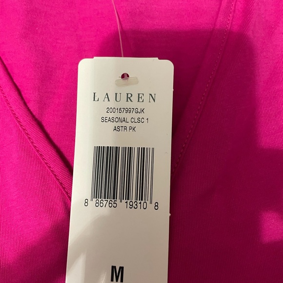 NWT- Ralph Lauren pink top - Picture 3 of 6